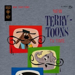 Terrytoons Tv Time Book Cover T Shirt 39260476