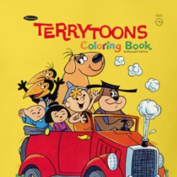 Terrytoons Coloring Book Cover T Shirt 39260479
