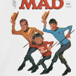 The Mad Start Trek Musical Mad Magazine Cover Crewneck Sweatshirt 39269549