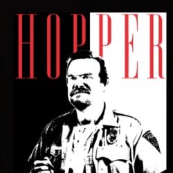 Jim Hopper Stranger Things Scarface Parody T Shirt 39270541