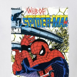 Web Of Spiderman Comic Book T Shirt 39271815