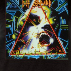 Hysteria Rock Album T Shirt 39272521