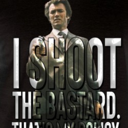 Dirty Harry Callahan Clint Eastwood Quote T Shirt 39272650