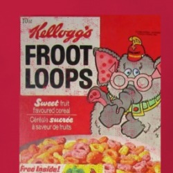 Froot Loops Banana Splits Character Cereal Box T Shirt 39272983