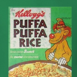 Puffa Puffa Rice Banana Splits Character Cereal Box T Shirt 39272987