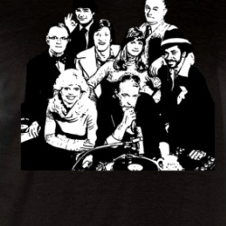 Wkrp In Cincinnati Cast Raglan T Shirt 39274748