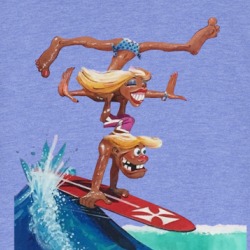Weird-ohs Silly Surfers T Shirt 39275573
