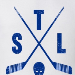 Stl St Louis Retro Hockey T Shirt 39277788
