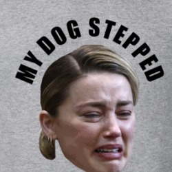 My Dog Stepped On A Bee Amber Heard T Shirt 39277962