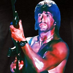 Rambo Iii Sylvester Stallone Movie Raglan T Shirt 39278594