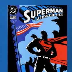 Superman In Action Retro Comics T Shirt 39280811