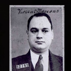 Vincent Mangano Mobster Mugshot T Shirt 39280813