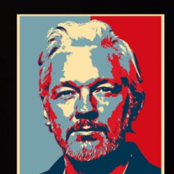 Julian Assange Journalist Hope Style T Shirt 39282361