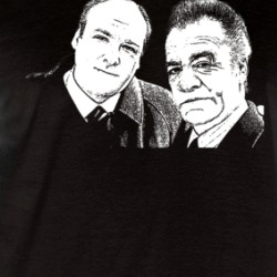 Sopranos Tony And Paulie Raglan T Shirt 39288901