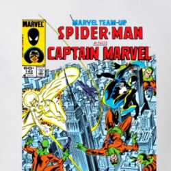 Spiderman And Captain Marvel Comic Issue 142 T Shirt 39290743