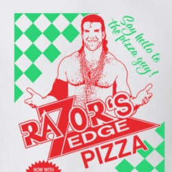 Machismo Pizza Razor Parody T Shirt 39299644