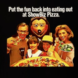 Showbiz Pizza Eating Out T Shirt 39301587
