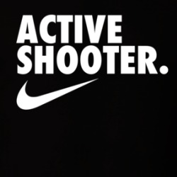Active Shooter Parody T Shirt 39310296