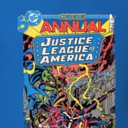 Justice League Of America Crisis Annual Comic T Shirt 39316468