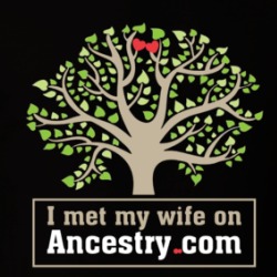 I Met My Wife On Ancestry.com T Shirt 39317350