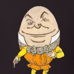 Alice In Wonderland Humpty Dumpty Art T Shirt 39321313