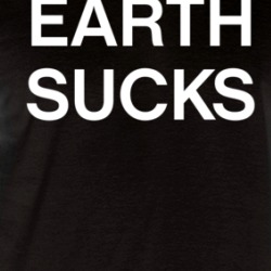 Earth Sucks Raglan T Shirt 39322178
