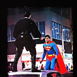 Superman Ii Battling Non T Shirt 39324007