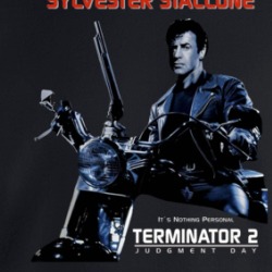 Terminator 2 Sylvester Stallone Mashup Crewneck Sweatshirt 39329186