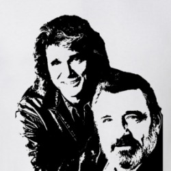 Highway To Heaven Michael Landon Victor French Tv Series T Shirt 39352981