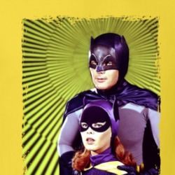 Batman Adam West Yvonne Craig Tv T Shirt 39354755