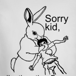 Sorry Kid, I'm The Ether Bunny Long Sleeve T Shirt 39356335