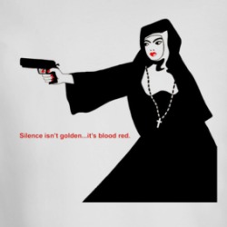 Ms. 45 Silence Isn't Golden Movie Long Sleeve T Shirt 39356620