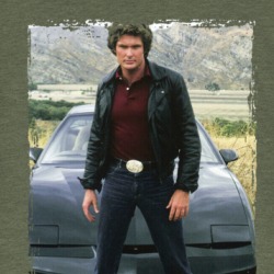 Knight Rider David Hasselhoff 80s Tv Series T Shirt 39356629