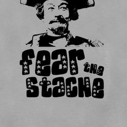 Baron Munchausen Fear The Stache Funny T Shirt 39357-NPT