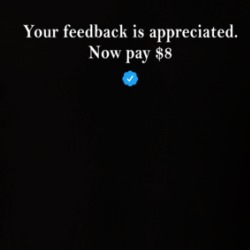 Twitter Your Feedback Is Appreciated Now Pay 8 Dollars T Shirt 39380395