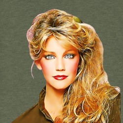Heather Locklear 80s Actress T Shirt 39380399