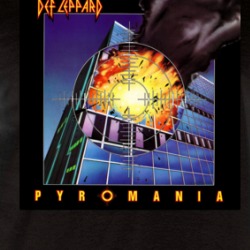 Pyromania Retro Rock Tour Gear T Shirt 39479436