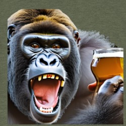 King Kong Having A Beer T Shirt 39480245