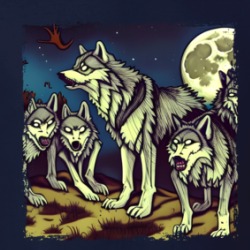 Wolf Pack T Shirt 39480247