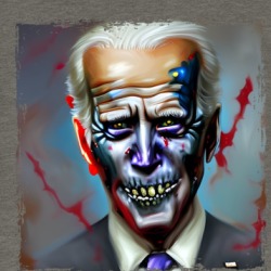 Joe Biden Zombie Face T Shirt 39480502