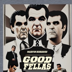 Goodfellas Movie Poster Art Fan T Shirt 39480661