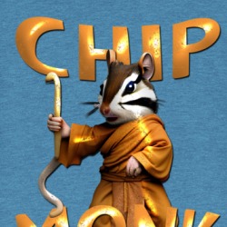 Chipmonk Funny Parody Buddhist Chipmunk T Shirt 39481305