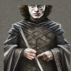 Harry Potter Game Of Thrones Got Mash Up Parody T Shirt 39483558