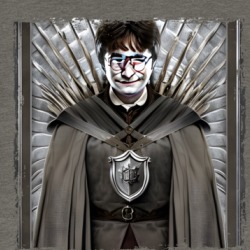 Harry Potter Game Of Thrones Got Mash Up Parody Fan T Shirt 39483561