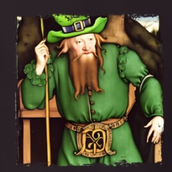 Leprechaun St Patrick's Day Folklore T Shirt 39495367
