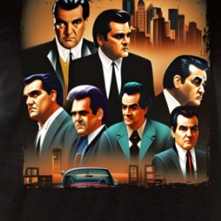 Goodfellas Gangster Fantasy Fan Parody Raglan T Shirt 39495369