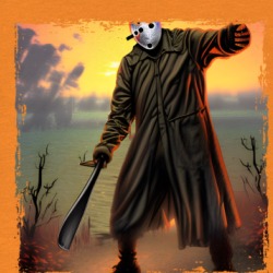 Jason Voorhees Parody Art Fantasy Fan T Shirt 39495374