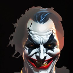 The Joker Zombie Face Ai Art Fan T Shirt 39501934