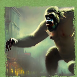 King Kong Walking Through The Streets T Shirt 39501935