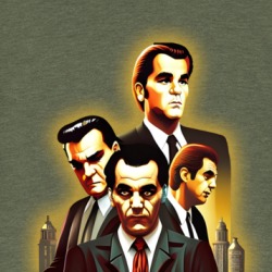 Goodfellas Gangster Fantasy Art Parody T Shirt 39504235